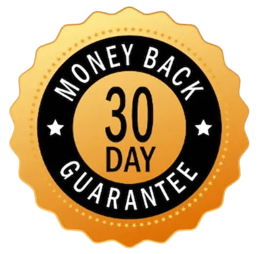 30 day money back guarantee